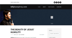 Desktop Screenshot of billyhumphrey.com